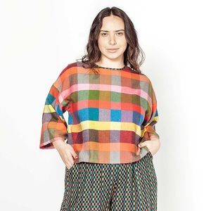 Ace & Jig Play Shirt in Dance Small New